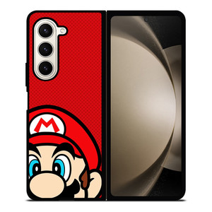 SUPER MARIO BROS FACE NINTENDO GAMES Samsung Galaxy Z Fold 5 Case Cover SUPER MARIO BROS FACE NINTENDO GAMES Samsung Galaxy Z Fold 5 Case Cover