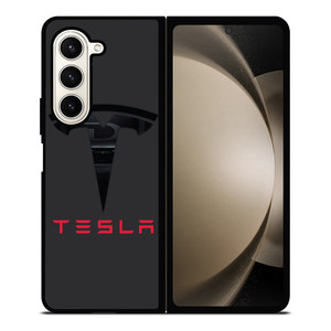 TESLA MOTORS BLACK ICON Samsung Galaxy Z Fold 5 Case Cover TESLA MOTORS BLACK ICON Samsung Galaxy Z Fold 5 Case Cover