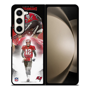 TOM BRADY TAMPA BAY BUCCANEERS Samsung Galaxy Z Fold 5 Case Cover TOM BRADY TAMPA BAY BUCCANEERS Samsung Galaxy Z Fold 5 Case Cover