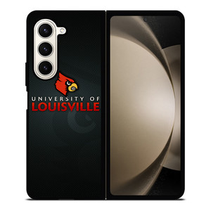 UNIVERSITY OF LOUISVILLE CARDINALS FOOTBALL LOGO MASCOT Samsung Galaxy Z Fold 5 Case Cover