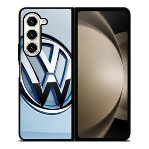 VW VOLKSWAGEN EMBLEM SILVER Samsung Galaxy Z Fold 5 Case Cover VW VOLKSWAGEN EMBLEM SILVER Samsung Galaxy Z Fold 5 Case Cover