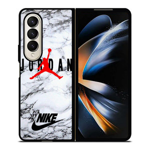 AIR JORDAN MARBLE NIKE Samsung Galaxy Z Fold 4 Case Cover