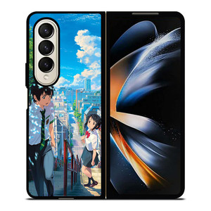 ANIME RIVER FLOWS Samsung Galaxy Z Fold 4 Case Cover