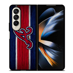 ATLANTA BRAVES MLB LOGO STRIPS Samsung Galaxy Z Fold 4 Case Cover ATLANTA BRAVES MLB LOGO STRIPS Samsung Galaxy Z Fold 4 Case Cover