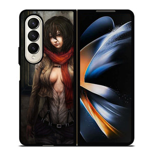 ATTACK ON TITAN MIKASA ACKERMAN DARK Samsung Galaxy Z Fold 4 Case Cover