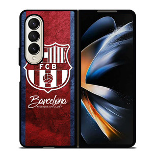 BARCELONA FC MES QUE UN CLUB FOOTBALL Samsung Galaxy Z Fold 4 Case Cover