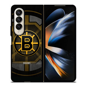 BOSTON BRUINS HOCKEY TEAM ICON Samsung Galaxy Z Fold 4 Case Cover