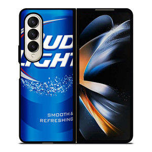 BUD LIGHT BEER CAN Samsung Galaxy Z Fold 4 Case Cover BUD LIGHT BEER CAN Samsung Galaxy Z Fold 4 Case Cover