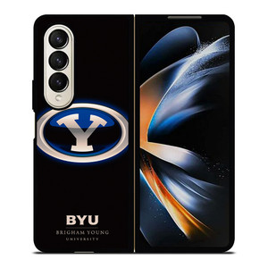 BYU COUGARS BRIGHAM YOUNG UNIVERSITY FOOTBALL Samsung Galaxy Z Fold 4 Case Cover