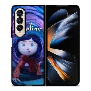 CORALINE CARTOON MOVIE Samsung Galaxy Z Fold 4 Case Cover CORALINE CARTOON MOVIE Samsung Galaxy Z Fold 4 Case Cover