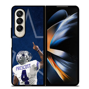 DAK PRESCOTT COWBOYS DALLAS COWBOYS FOOTBALL FOUR Samsung Galaxy Z Fold 4 Case Cover