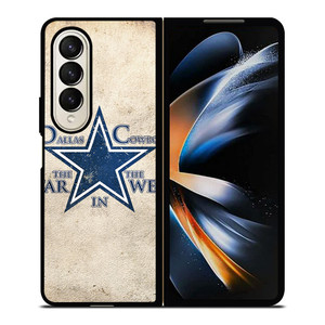 DALLAS COWBOYS STAR IN WEST LOGO Samsung Galaxy Z Fold 4 Case Cover