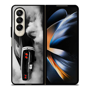 DODGE CHARGER SMOKE Samsung Galaxy Z Fold 4 Case Cover