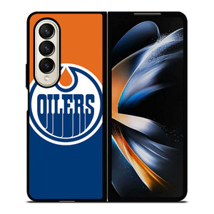 EDMONTON OILERS NHL HOCKEY TEAM LOGO Samsung Galaxy Z Fold 4 Case Cover EDMONTON OILERS NHL HOCKEY TEAM LOGO Samsung Galaxy Z Fold 4 Case Cover