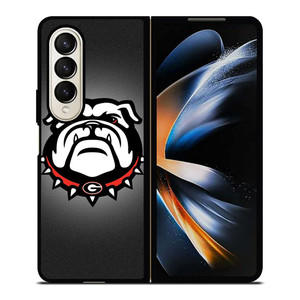 GEORGIA BULLDOGS UGA LOGO Samsung Galaxy Z Fold 4 Case Cover GEORGIA BULLDOGS UGA LOGO Samsung Galaxy Z Fold 4 Case Cover