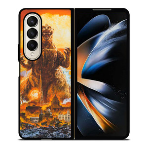 GODZILLA RED FIRE WAR Samsung Galaxy Z Fold 4 Case Cover