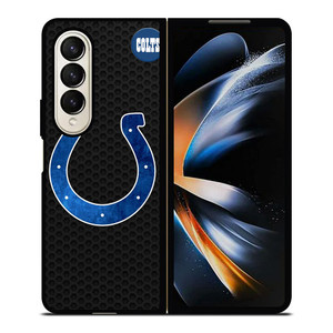 INDIANAPOLIS COLTS HEXA TEAM LOGO Samsung Galaxy Z Fold 4 Case Cover