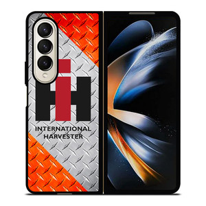 INTERNATIONAL HARVESTER IH FARMALL ORANGE EMBLEM Samsung Galaxy Z Fold 4 Case Cover