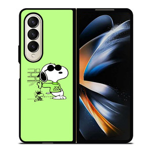JOE COOL SNOOPY the peanuts Samsung Galaxy Z Fold 4 Case Cover JOE COOL SNOOPY the peanuts Samsung Galaxy Z Fold 4 Case Cover