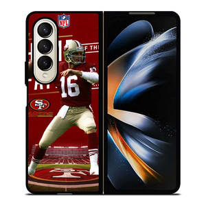 JOE MONTANA 16 SF SAN FRANCISCO 49ERS Samsung Galaxy Z Fold 4 Case Cover