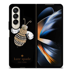 KATE SPADE NEW YORK DIAMOND BEE Samsung Galaxy Z Fold 4 Case Cover KATE SPADE NEW YORK DIAMOND BEE Samsung Galaxy Z Fold 4 Case Cover