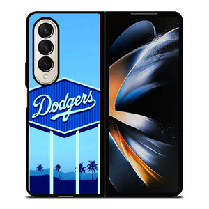 LA DODGERS BASEBALL BILLBOARD Samsung Galaxy Z Fold 4 Case Cover