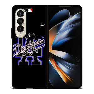 LA DODGERS LIGHT MLB Samsung Galaxy Z Fold 4 Case Cover