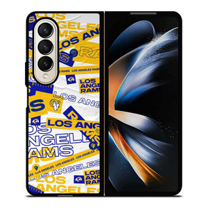 LA RAMS NFL CLUB Samsung Galaxy Z Fold 4 Case Cover