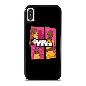 KOBE BRYANT GTA BLACK MAMBA iPhone X / XS Case