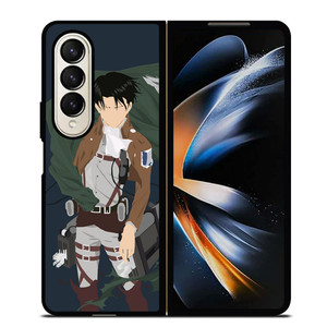 LEVI ACKERMAN ATTTACK ON TITAN ANIME ACT Samsung Galaxy Z Fold 4 Case Cover