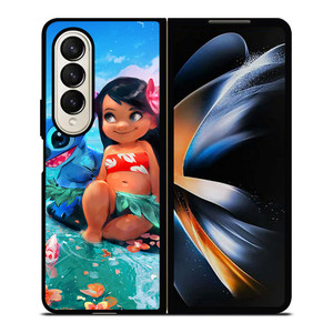 LILO AND STITCH ALOHA Samsung Galaxy Z Fold 4 Case Cover
