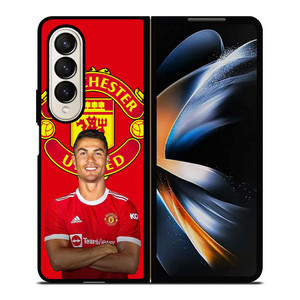 MANCHESTER UNITED RONALDO Samsung Galaxy Z Fold 4 Case Cover