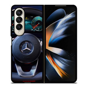 MERCEDES STERRING WHEEL Samsung Galaxy Z Fold 4 Case Cover