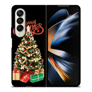 MERRY CHRISTMAS TREE Samsung Galaxy Z Fold 4 Case Cover