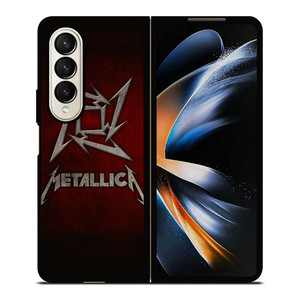 METALLICA ROCK BAND SYMBOL Samsung Galaxy Z Fold 4 Case Cover METALLICA ROCK BAND SYMBOL Samsung Galaxy Z Fold 4 Case Cover