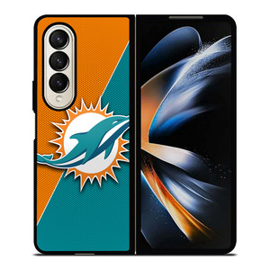 MIAMI DOLPHINE LOGO MASCOT Samsung Galaxy Z Fold 4 Case Cover MIAMI DOLPHINE LOGO MASCOT Samsung Galaxy Z Fold 4 Case Cover