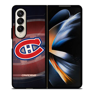 MONTREAL CANADIENS LOGO ICE HOCKEY Samsung Galaxy Z Fold 4 Case Cover
