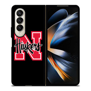 NEBRASKA HUSKERS UNIVERSITY FOOTBALL TEAM LOGO Samsung Galaxy Z Fold 4 Case Cover NEBRASKA HUSKERS UNIVERSITY FOOTBALL TEAM LOGO Samsung Galaxy Z Fold 4 Case Cover