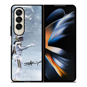 NEW ORLEANS SAINTS ALVIN KAMARA SNOW Samsung Galaxy Z Fold 4 Case Cover