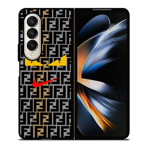 NIKE FENDI ROMA EYES Samsung Galaxy Z Fold 4 Case Cover
