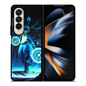 POKEMON LUCARIO BLUE Samsung Galaxy Z Fold 4 Case Cover