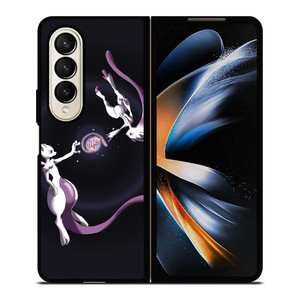 POKEMON MEWTWO MEW ART Samsung Galaxy Z Fold 4 Case Cover