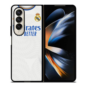 REAL MADRID 2021 HOME JERSEY Samsung Galaxy Z Fold 4 Case Cover