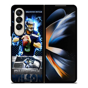 RUSSELL WILSON SEATTLE SEAHAWKS NFL Samsung Galaxy Z Fold 4 Case Cover RUSSELL WILSON SEATTLE SEAHAWKS NFL Samsung Galaxy Z Fold 4 Case Cover