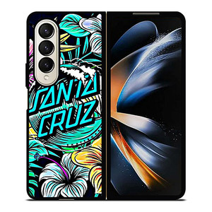 SANTA CRUZ SKATEBOARDS ICON Samsung Galaxy Z Fold 4 Case Cover SANTA CRUZ SKATEBOARDS ICON Samsung Galaxy Z Fold 4 Case Cover