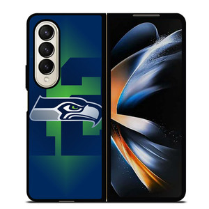 SEATTLE SEAHAWKS SILOUET Samsung Galaxy Z Fold 4 Case Cover SEATTLE SEAHAWKS SILOUET Samsung Galaxy Z Fold 4 Case Cover