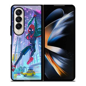 SPIDERMAN MILES MORALES COSTUM Samsung Galaxy Z Fold 4 Case Cover SPIDERMAN MILES MORALES COSTUM Samsung Galaxy Z Fold 4 Case Cover
