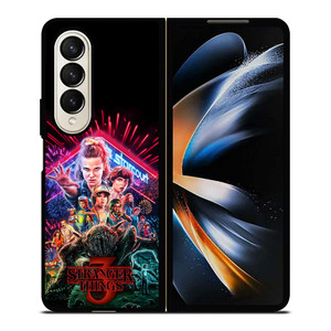 STRANGER THINGS 3 SERIES Samsung Galaxy Z Fold 4 Case Cover STRANGER THINGS 3 SERIES Samsung Galaxy Z Fold 4 Case Cover