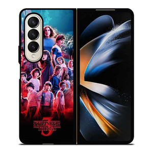 STRANGER THINGS VOL 3 Samsung Galaxy Z Fold 4 Case Cover
