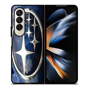 SUBARU CLASSIC LOGO Samsung Galaxy Z Fold 4 Case Cover SUBARU CLASSIC LOGO Samsung Galaxy Z Fold 4 Case Cover